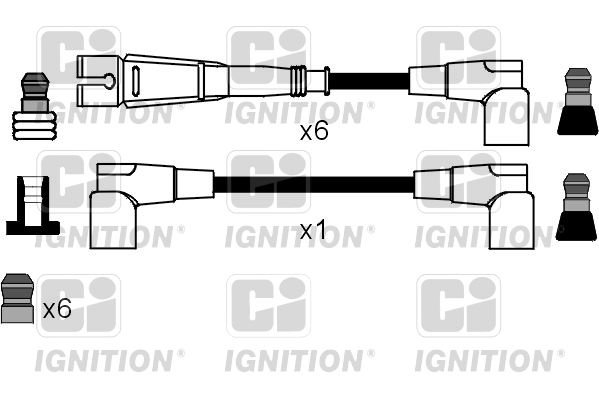 QUINTON HAZELL Sytytysjohtosarja XC1106